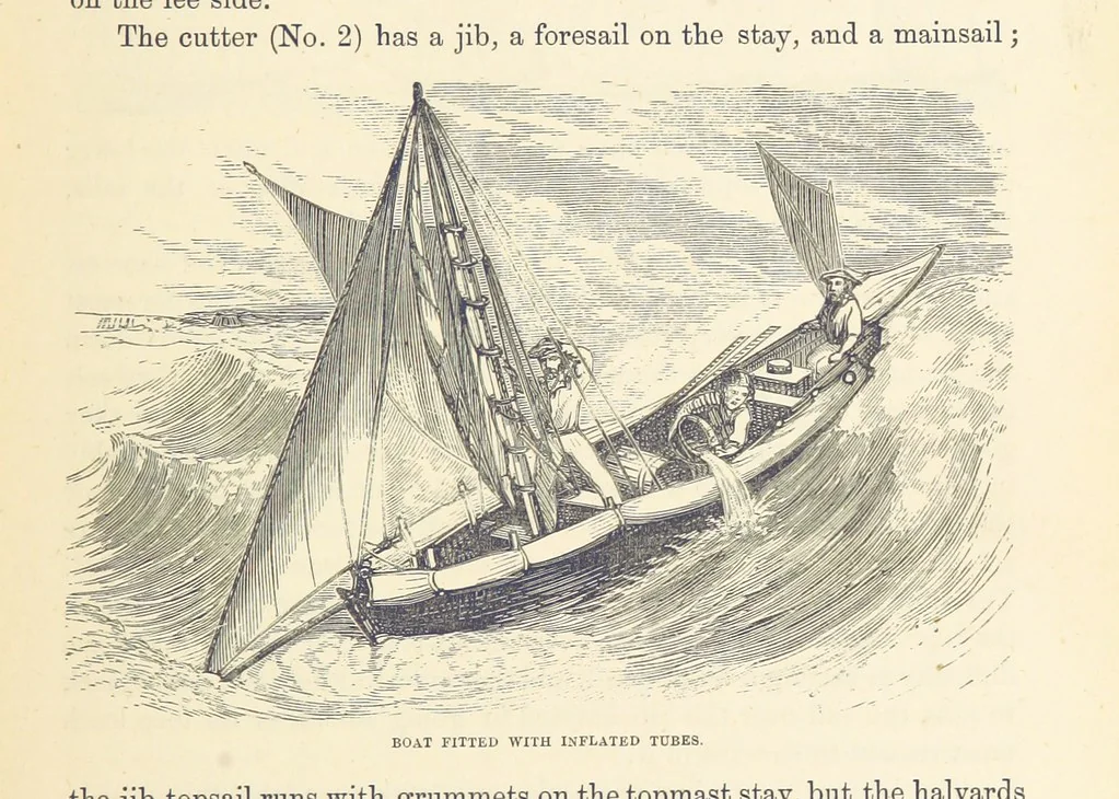 An illustration from Shifts and Expedients of Camp Life, Travels, etc, 1876, leaf 171