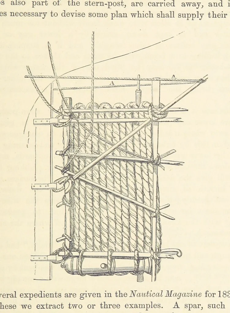 An illustration from Shifts and Expedients of Camp Life, Travels, etc, 1876, leaf 177