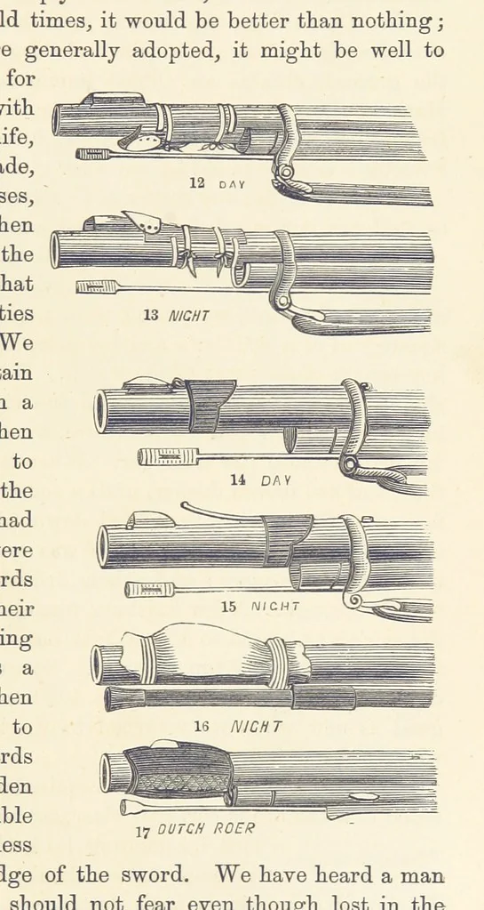 An illustration from Shifts and Expedients of Camp Life, Travels, etc, 1876, leaf 199