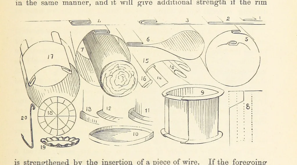 An illustration from Shifts and Expedients of Camp Life, Travels, etc, 1876, leaf 207