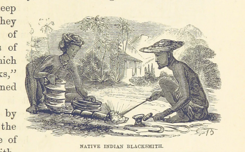 An illustration from Shifts and Expedients of Camp Life, Travels, etc, 1876, leaf 209