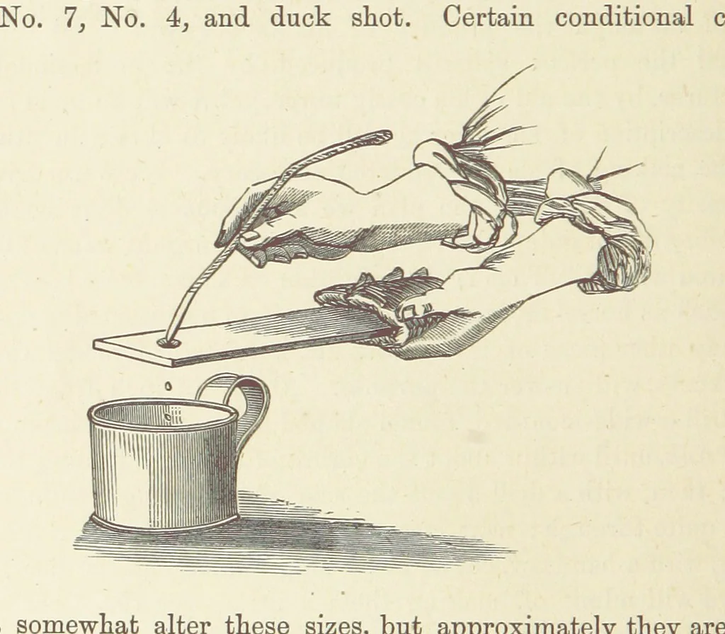 An illustration from Shifts and Expedients of Camp Life, Travels, etc, 1876, leaf 218