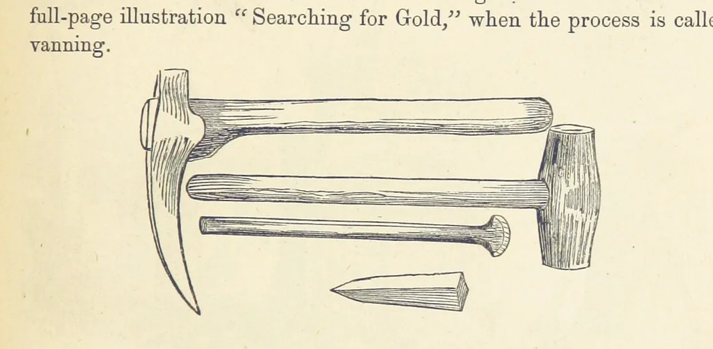 An illustration from Shifts and Expedients of Camp Life, Travels, etc, 1876, leaf 247