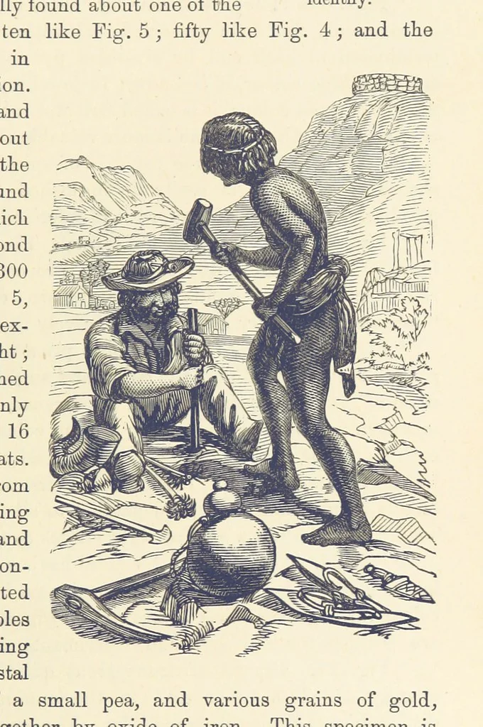 An illustration from Shifts and Expedients of Camp Life, Travels, etc, 1876, leaf 249