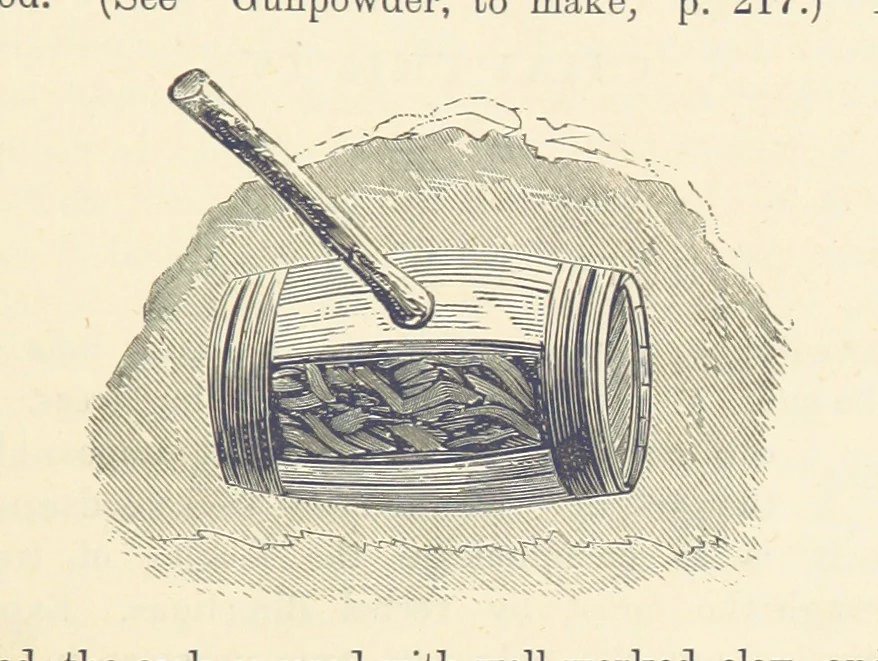 An illustration from Shifts and Expedients of Camp Life, Travels, etc, 1876, leaf 261