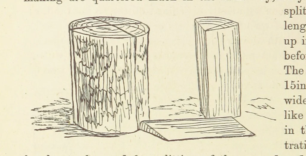An illustration from Shifts and Expedients of Camp Life, Travels, etc, 1876, leaf 266