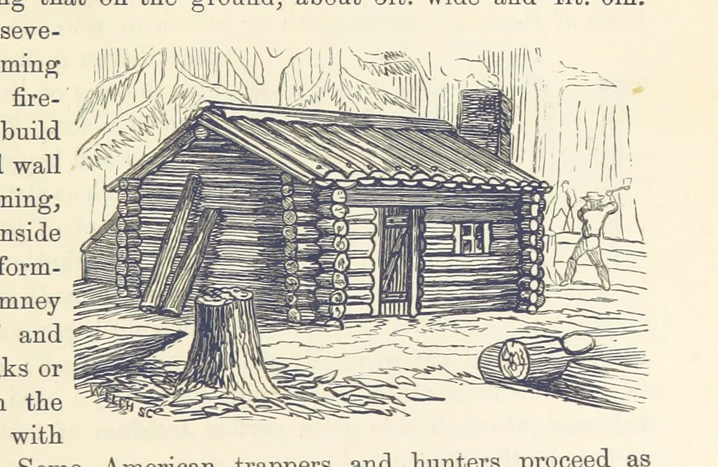 An illustration from Shifts and Expedients of Camp Life, Travels, etc, 1876, leaf 269
