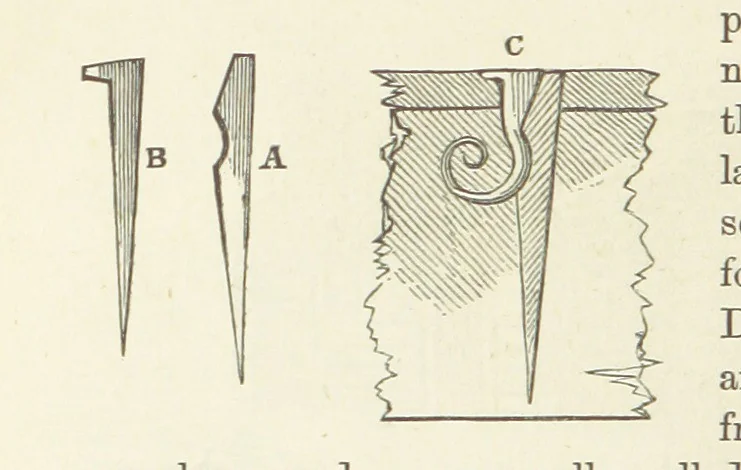 An illustration from Shifts and Expedients of Camp Life, Travels, etc, 1876, leaf 270