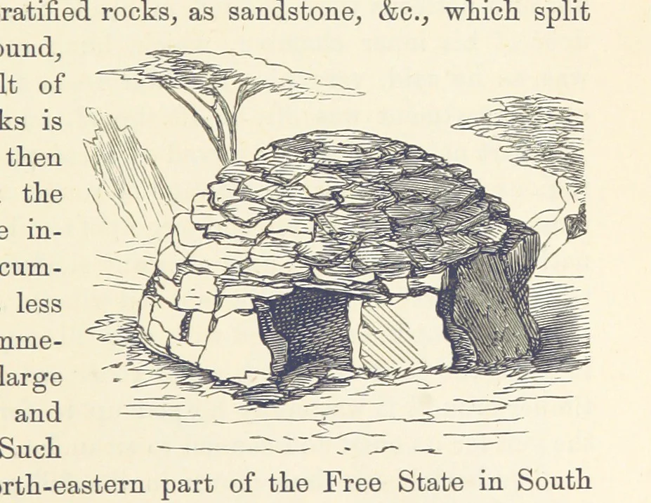 An illustration from Shifts and Expedients of Camp Life, Travels, etc, 1876, leaf 273