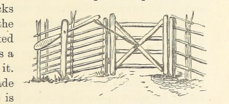 An illustration from Shifts and Expedients of Camp Life, Travels, etc, 1876, leaf 283