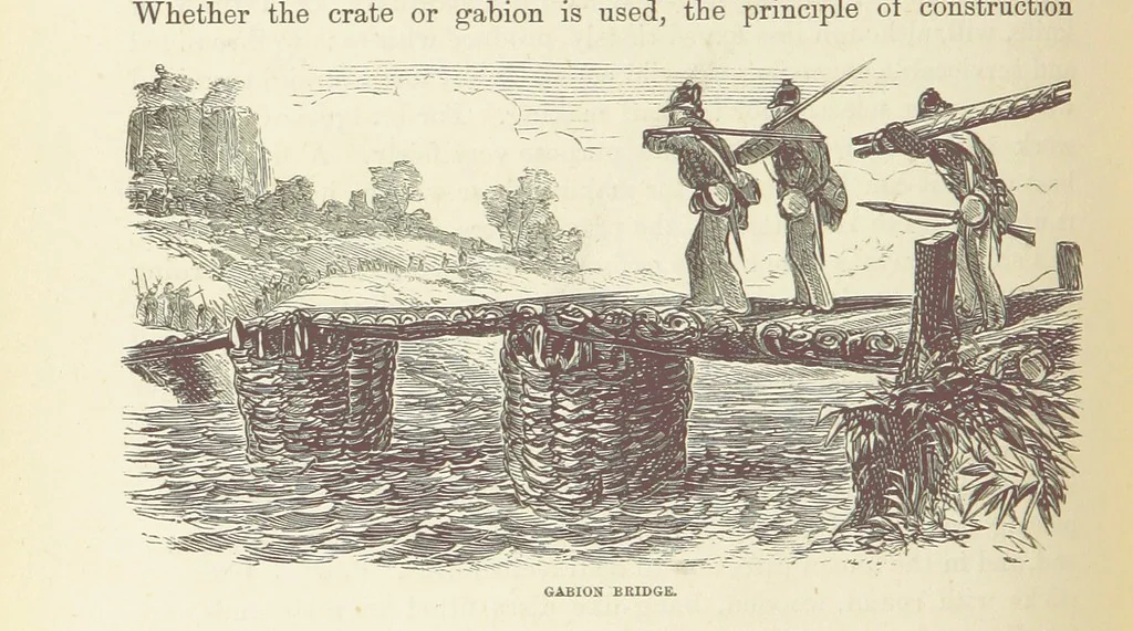 An illustration from Shifts and Expedients of Camp Life, Travels, etc, 1876, leaf 318
