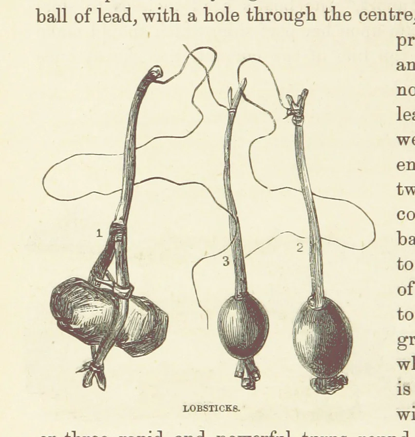 An illustration from Shifts and Expedients of Camp Life, Travels, etc, 1876, leaf 324