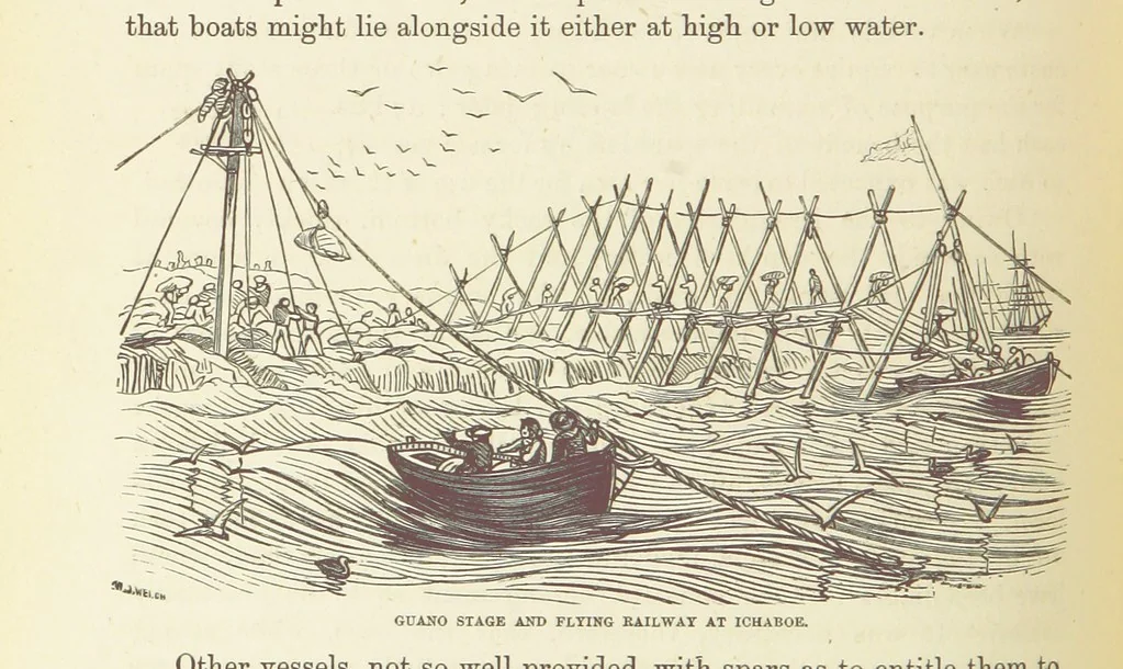 An illustration from Shifts and Expedients of Camp Life, Travels, etc, 1876, leaf 328