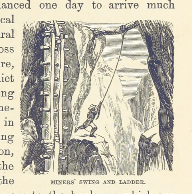 An illustration from Shifts and Expedients of Camp Life, Travels, etc, 1876, leaf 335