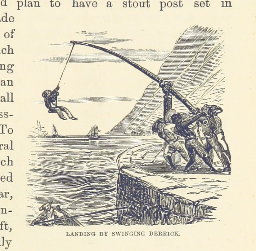 An illustration from Shifts and Expedients of Camp Life, Travels, etc, 1876, leaf 339