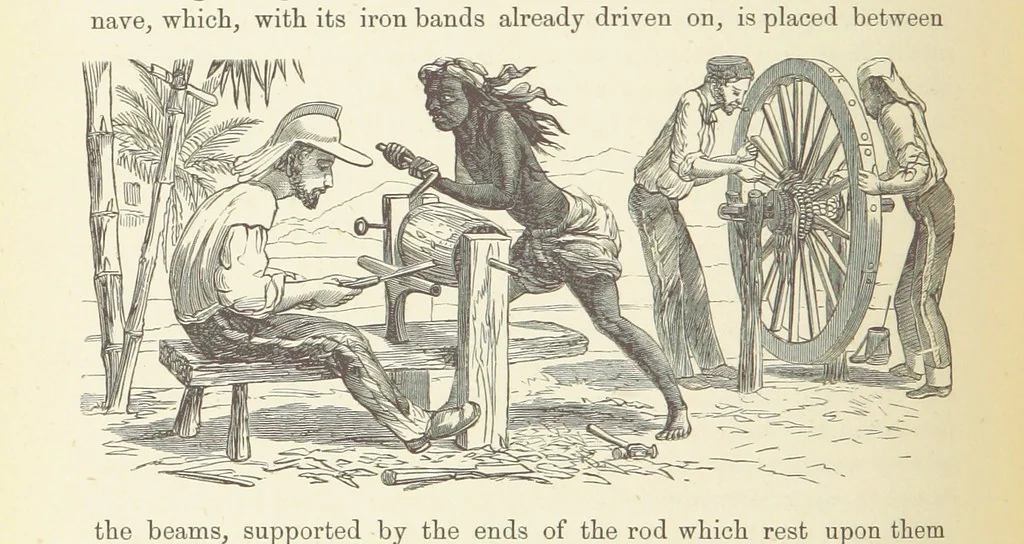 An illustration from Shifts and Expedients of Camp Life, Travels, etc, 1876, leaf 356