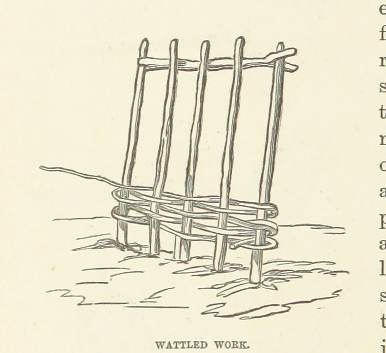 An illustration from Shifts and Expedients of Camp Life, Travels, etc, 1876, leaf 370