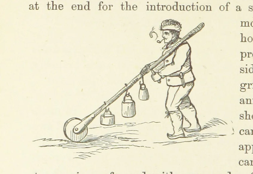 An illustration from Shifts and Expedients of Camp Life, Travels, etc, 1876, leaf 376