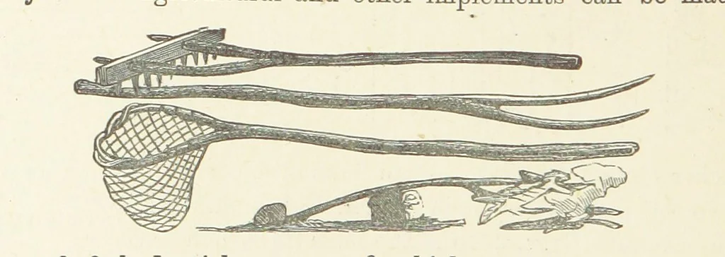 An illustration from Shifts and Expedients of Camp Life, Travels, etc, 1876, leaf 378