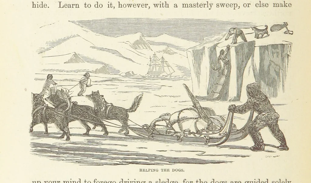 An illustration from Shifts and Expedients of Camp Life, Travels, etc, 1876, leaf 384