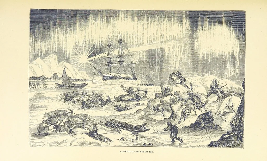 An illustration from Shifts and Expedients of Camp Life, Travels, etc, 1876, leaf 389