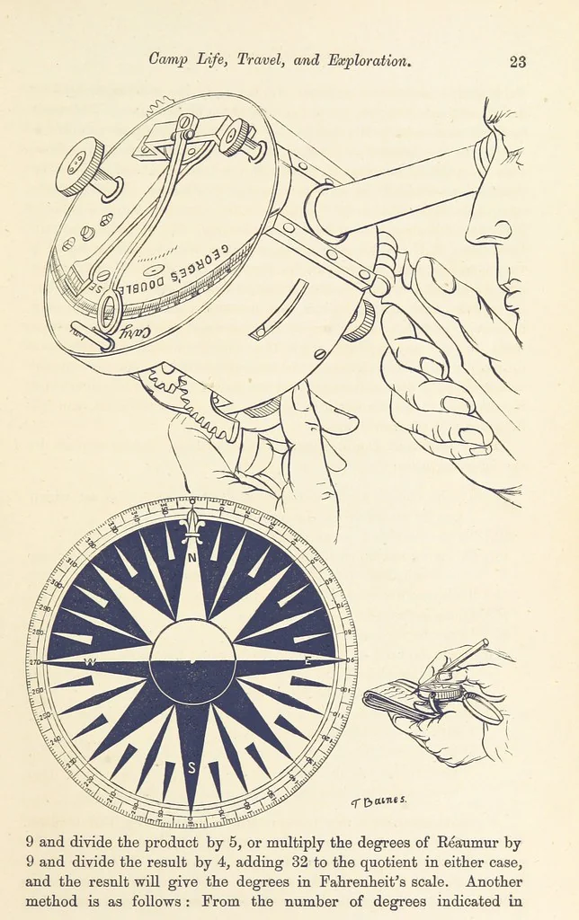 An illustration from Shifts and Expedients of Camp Life, Travels, etc, 1876, leaf 39