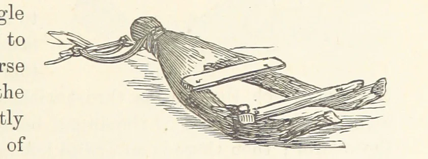 An illustration from Shifts and Expedients of Camp Life, Travels, etc, 1876, leaf 395