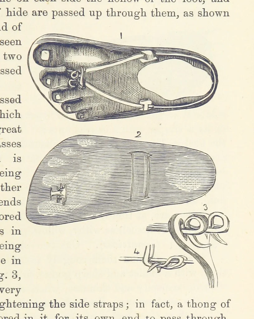 An illustration from Shifts and Expedients of Camp Life, Travels, etc, 1876, leaf 413