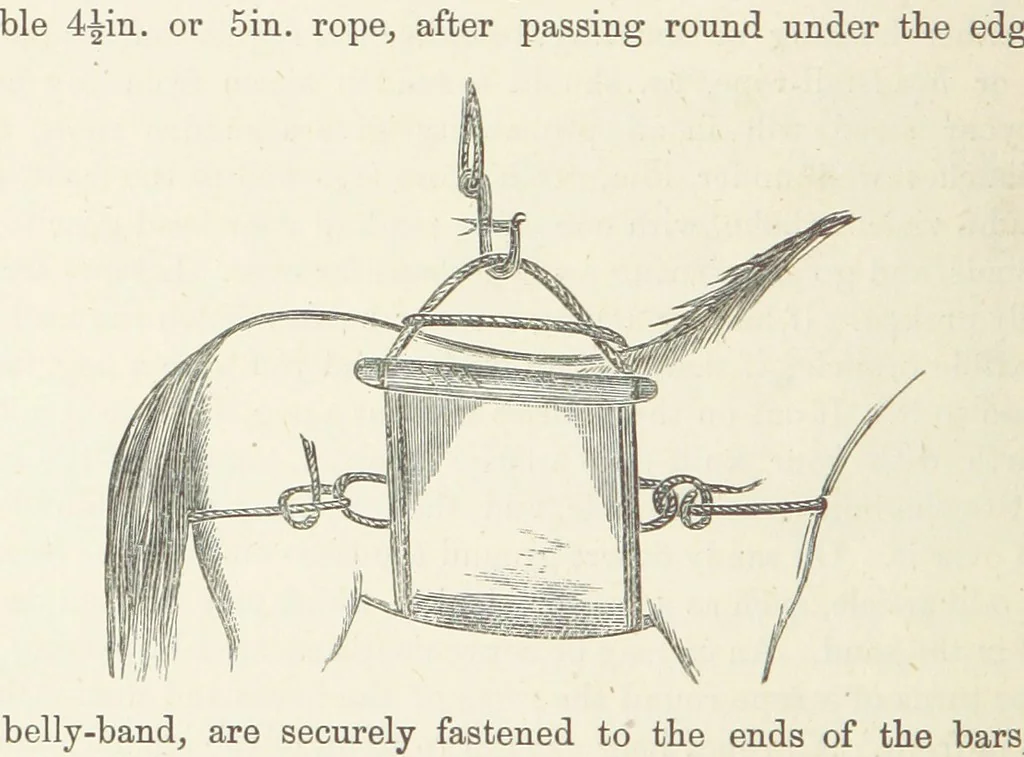 An illustration from Shifts and Expedients of Camp Life, Travels, etc, 1876, leaf 458
