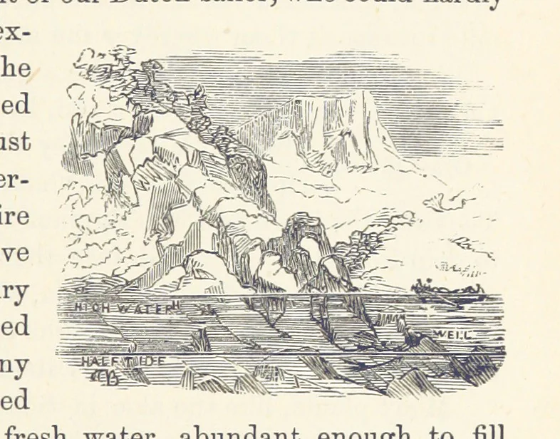 An illustration from Shifts and Expedients of Camp Life, Travels, etc, 1876, leaf 483