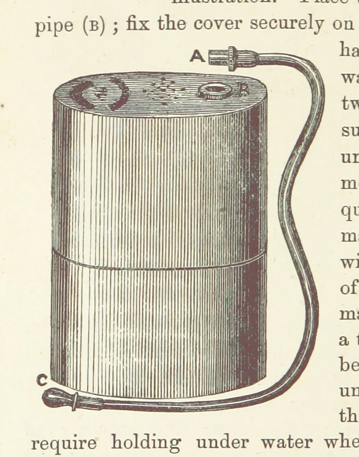 An illustration from Shifts and Expedients of Camp Life, Travels, etc, 1876, leaf 486