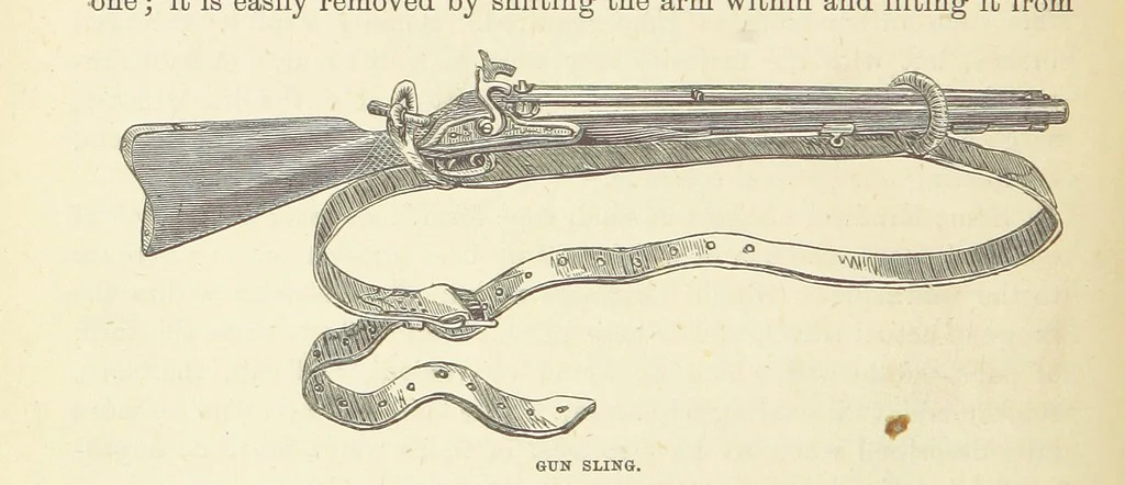 An illustration from Shifts and Expedients of Camp Life, Travels, etc, 1876, leaf 50