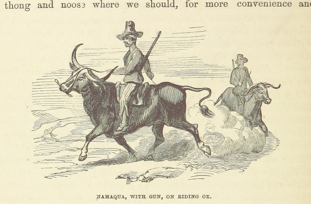 An illustration from Shifts and Expedients of Camp Life, Travels, etc, 1876, leaf 50