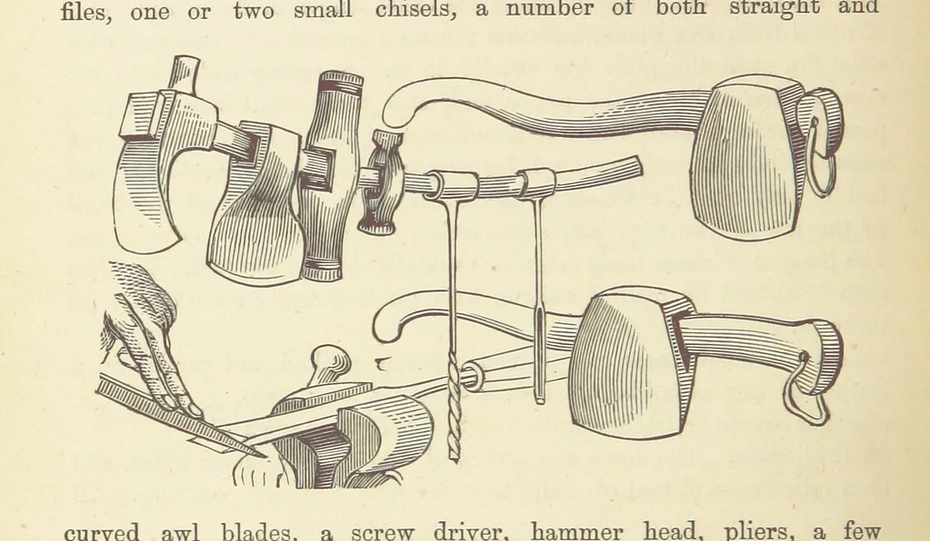 An illustration from Shifts and Expedients of Camp Life, Travels, etc, 1876, leaf 54