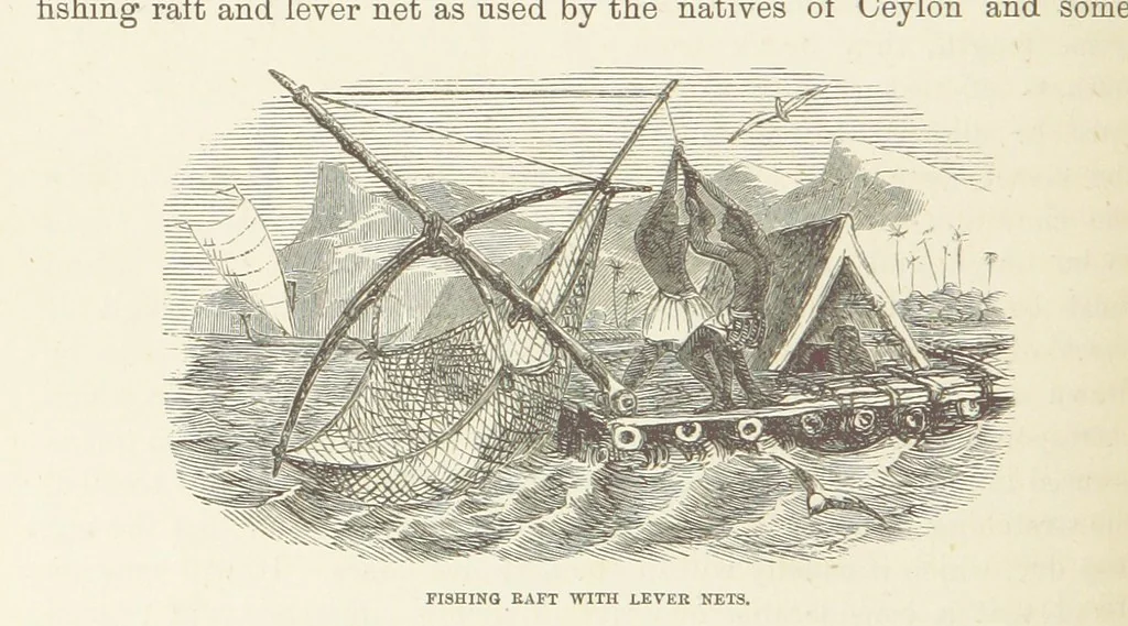 An illustration from Shifts and Expedients of Camp Life, Travels, etc, 1876, leaf 570