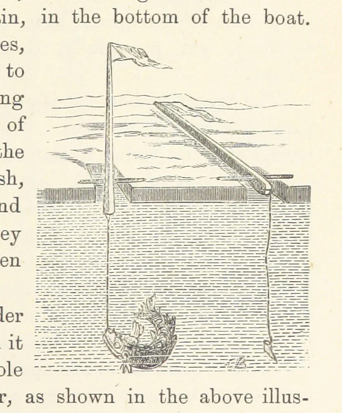 An illustration from Shifts and Expedients of Camp Life, Travels, etc, 1876, leaf 571