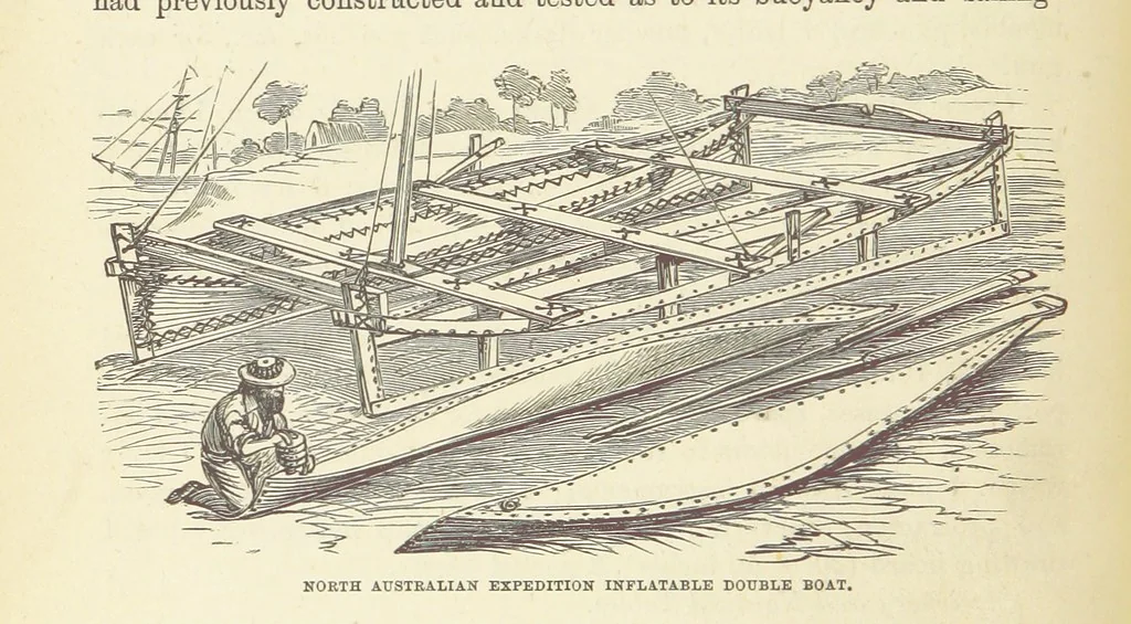 An illustration from Shifts and Expedients of Camp Life, Travels, etc, 1876, leaf 58