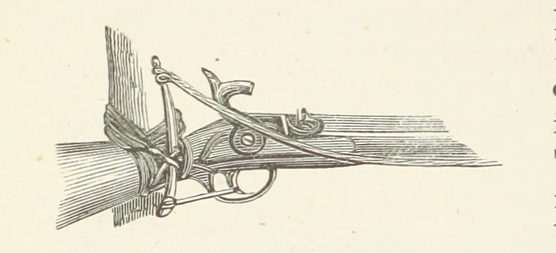 An illustration from Shifts and Expedients of Camp Life, Travels, etc, 1876, leaf 618