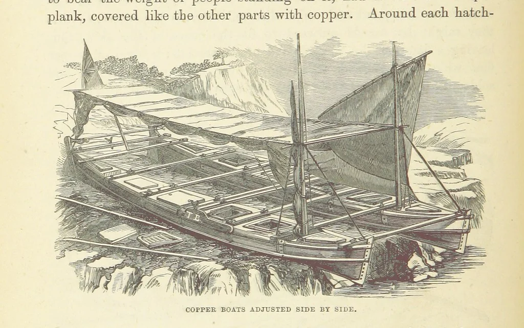 An illustration from Shifts and Expedients of Camp Life, Travels, etc, 1876, leaf 62