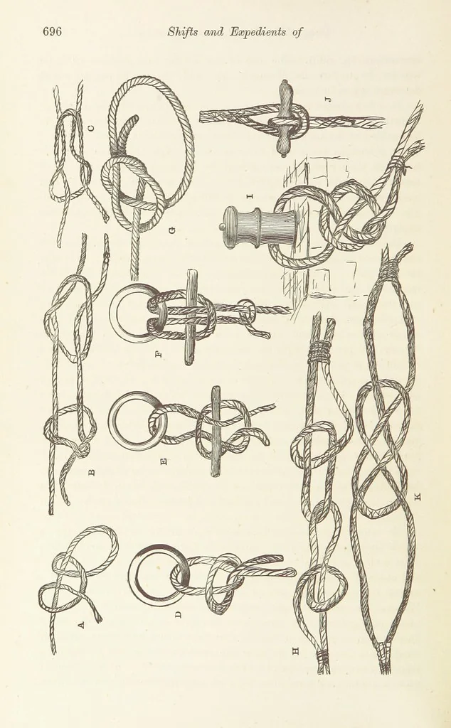 An illustration from Shifts and Expedients of Camp Life, Travels, etc, 1876, leaf 740