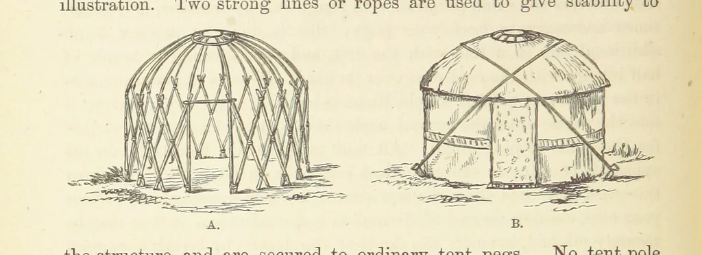 An illustration from Shifts and Expedients of Camp Life, Travels, etc, 1876, leaf 76
