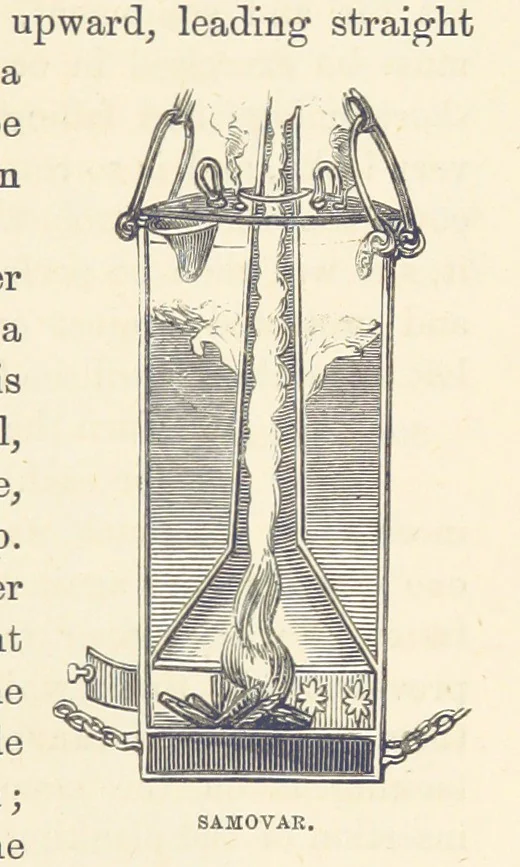 An illustration from Shifts and Expedients of Camp Life, Travels, etc, 1876, leaf 97