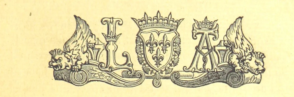 An illustration from Archives Royales de Chenonceau. Lettres et Devis de P. de l'Orme, et autres pièces relatives à la construction du Château de Chenonceau, publiés pour la première fois ... par ... C. Chevalier, 1864, leaf 121