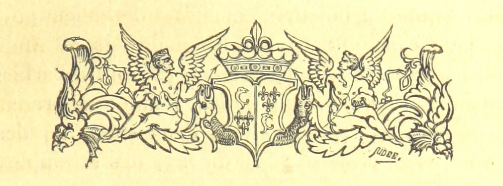 An illustration from Archives Royales de Chenonceau. Lettres et Devis de P. de l'Orme, et autres pièces relatives à la construction du Château de Chenonceau, publiés pour la première fois ... par ... C. Chevalier, 1864, leaf 13