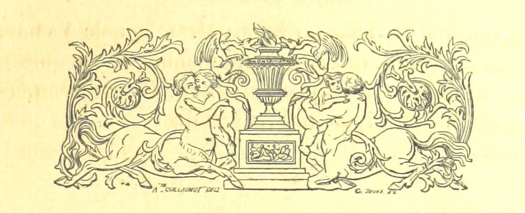 An illustration from Archives Royales de Chenonceau. Lettres et Devis de P. de l'Orme, et autres pièces relatives à la construction du Château de Chenonceau, publiés pour la première fois ... par ... C. Chevalier, 1864, leaf 23