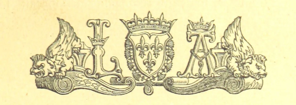 An illustration from Archives Royales de Chenonceau. Lettres et Devis de P. de l'Orme, et autres pièces relatives à la construction du Château de Chenonceau, publiés pour la première fois ... par ... C. Chevalier, 1864, leaf 27