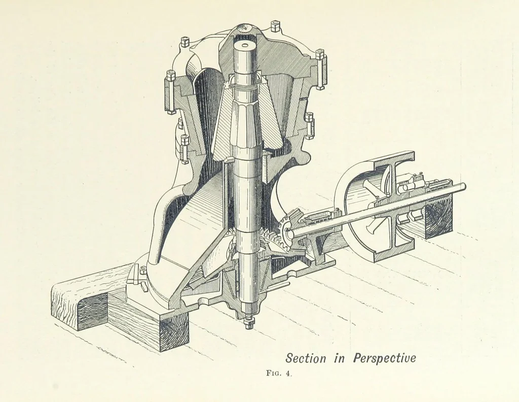 An illustration from A Handbook of Gold Milling, 1894, leaf 121