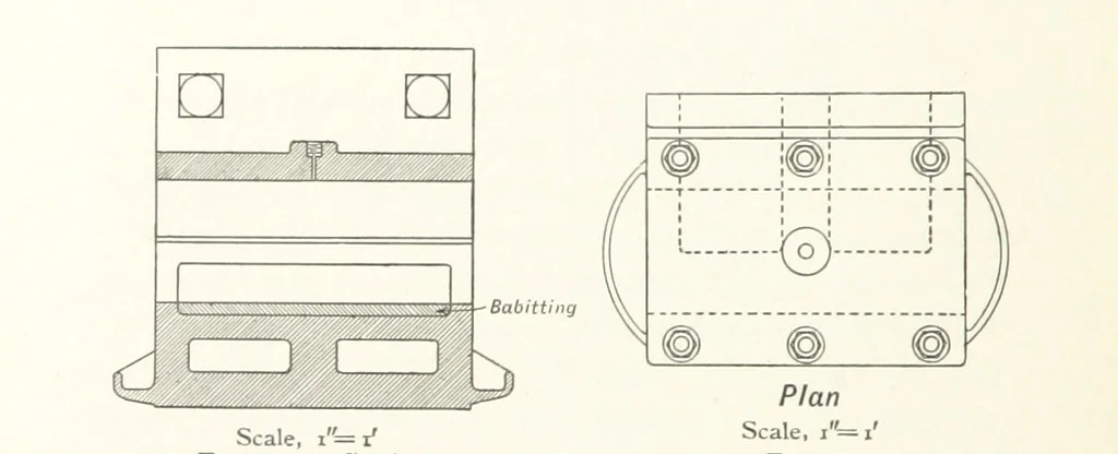An illustration from A Handbook of Gold Milling, 1894, leaf 214
