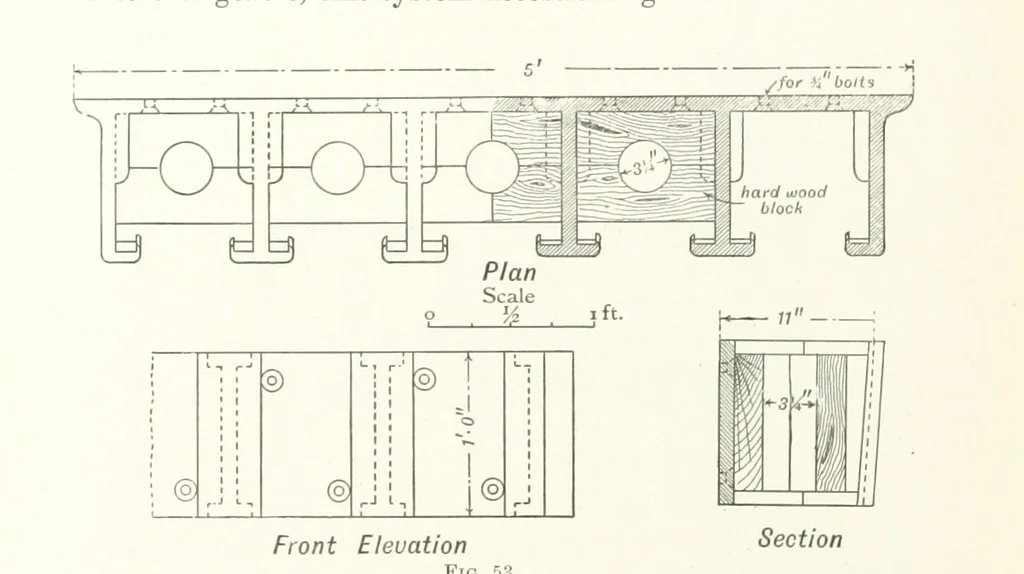 An illustration from A Handbook of Gold Milling, 1894, leaf 240