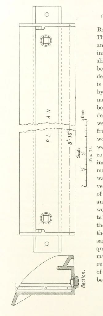 An illustration from A Handbook of Gold Milling, 1894, leaf 312